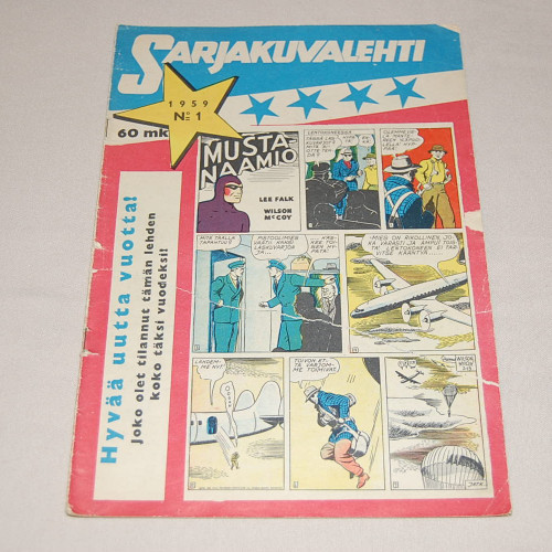Sarjakuvalehti 01 - 1959